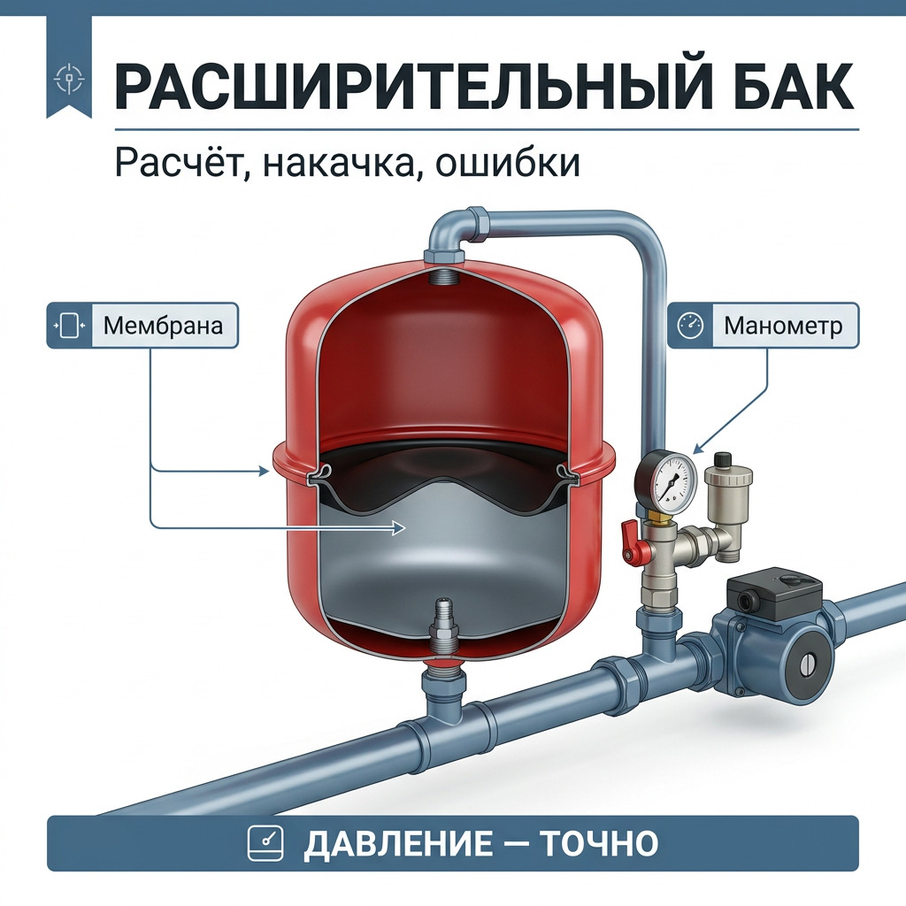 Расширительный бак: закрытая или открытая система, и почему открытую пора забыть