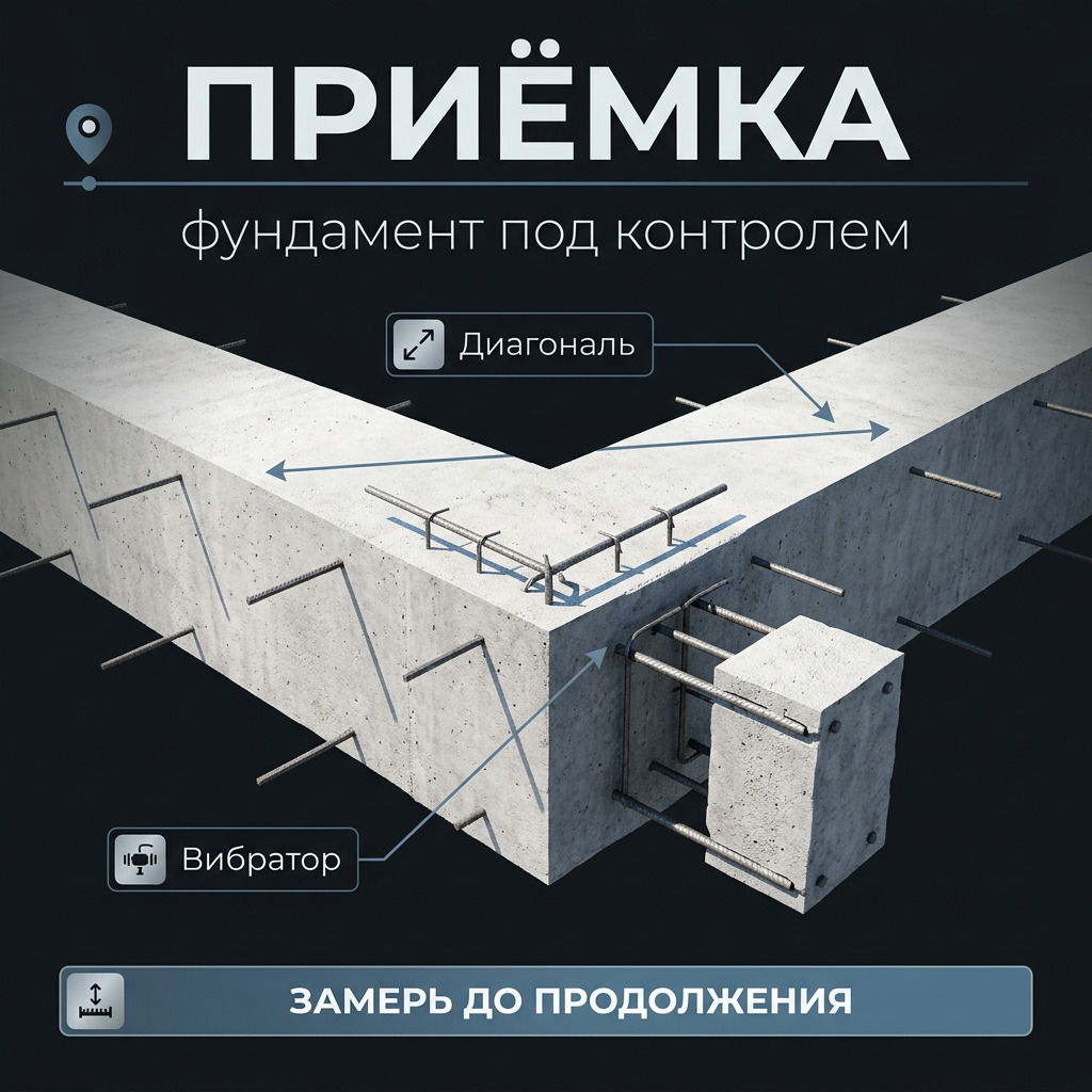 Приёмка нулевого цикла: одиннадцать точек, где ловят брак
