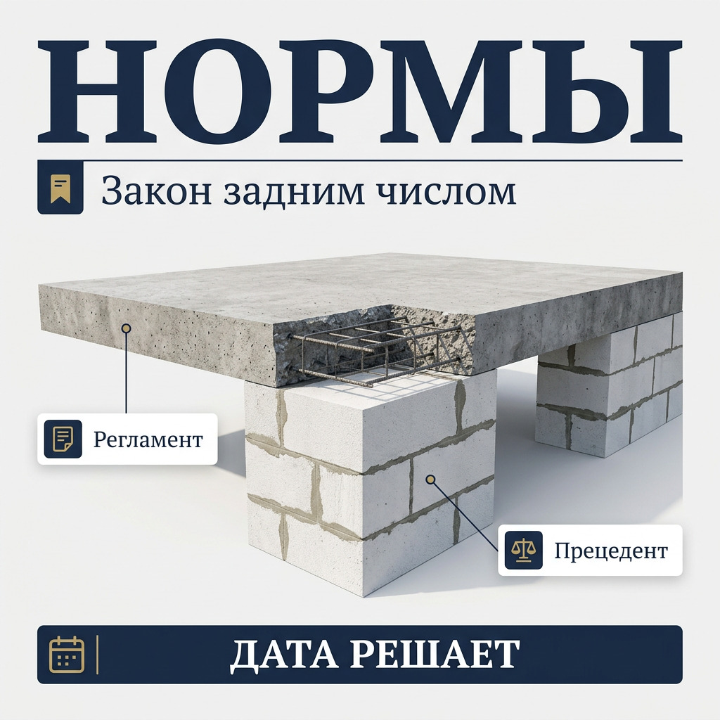 ⚖️ Нормы поменялись, а дом уже стоит: надо ли переделывать по-новому