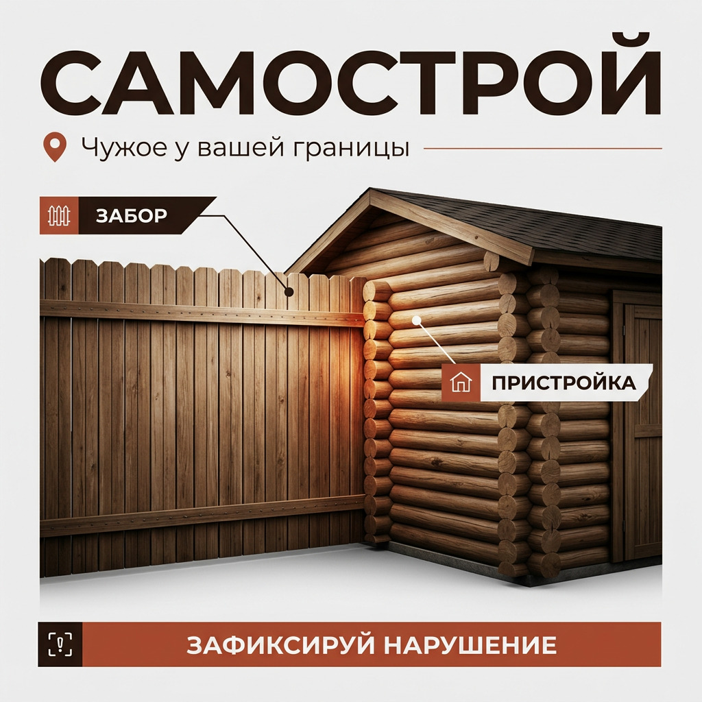 🔨 Сосед прибил к вашему забору сарай: как реагировать